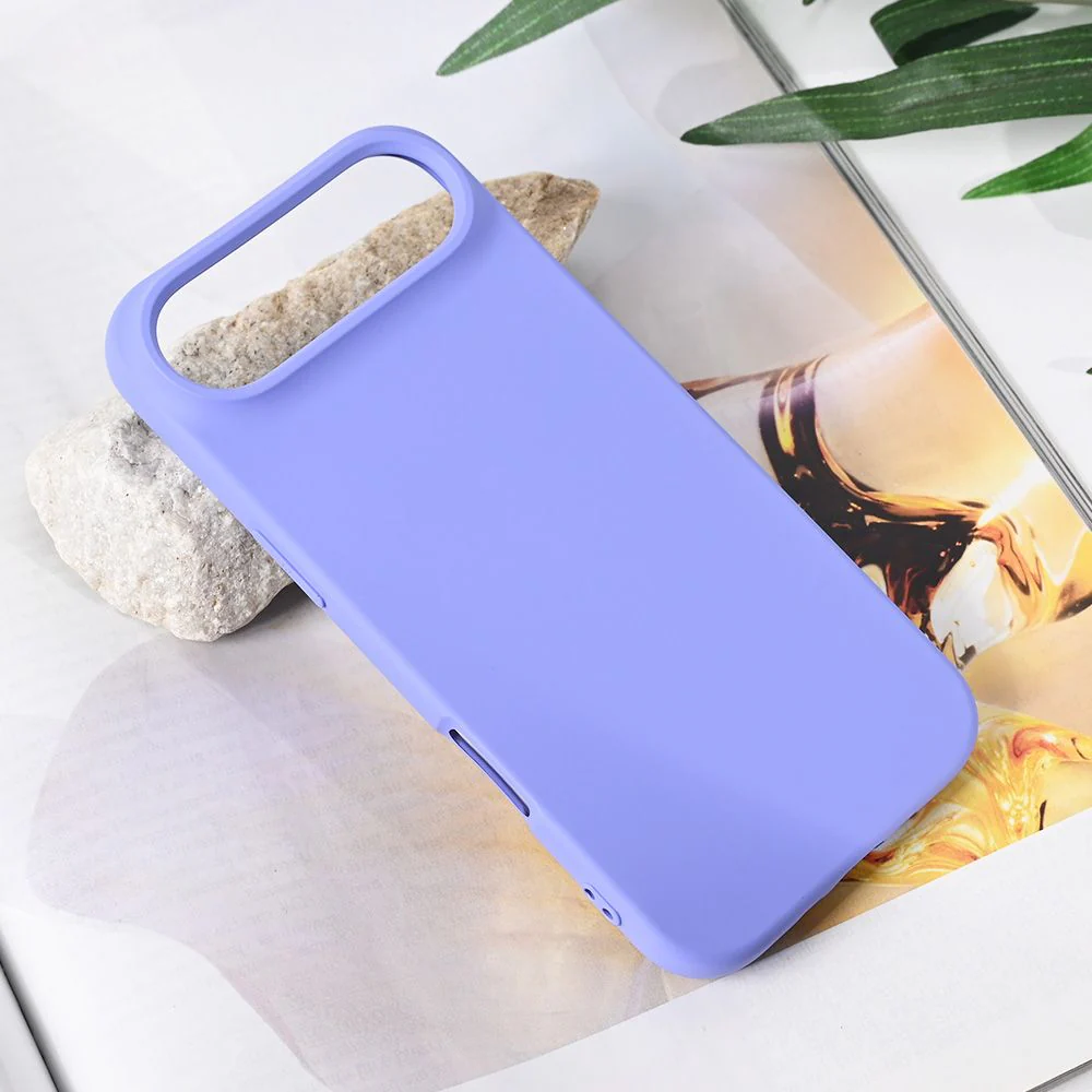 Maska za iPhone 17 Air 6.6 ljubicasta Teracell Soft Velvet