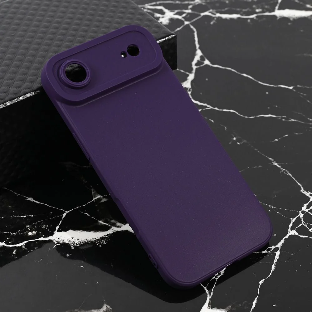 Maska za iPhone 17 Air 6.6 mat tamno ljubicasta Teracell Giulietta