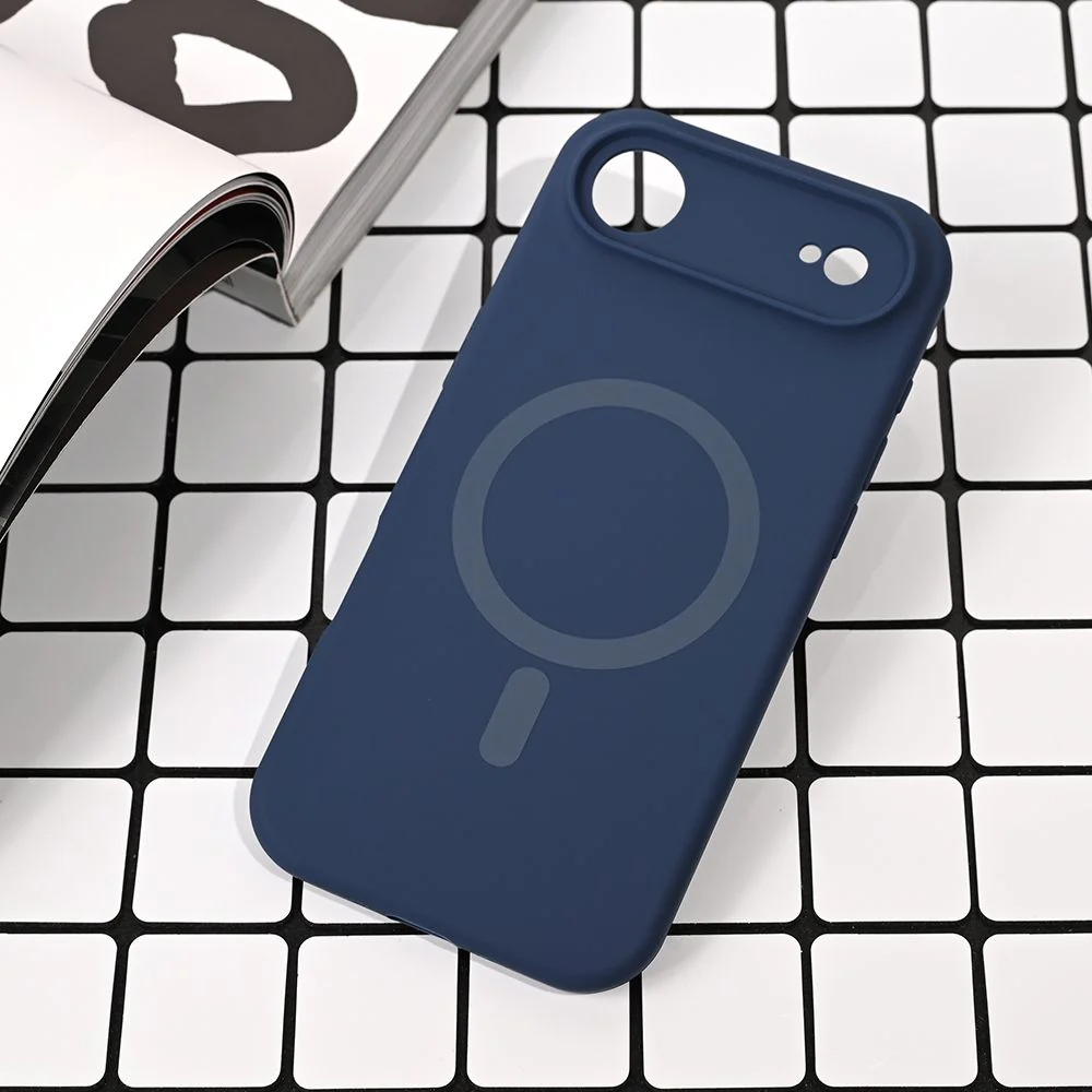 Maska za iPhone 17 Air 6.6 plava Magsafe Pure color