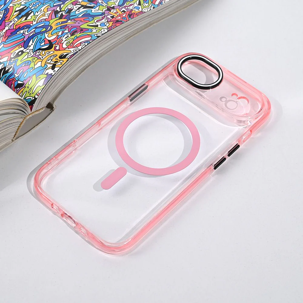 Maska za iPhone 17 Air 6.6 roze Magsafe Color Pop
