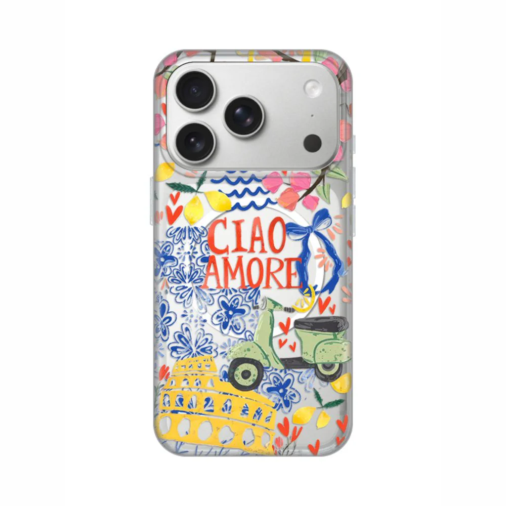 Maska za iPhone 17 Pro 6.3 Ciao Amore Print Magsafe