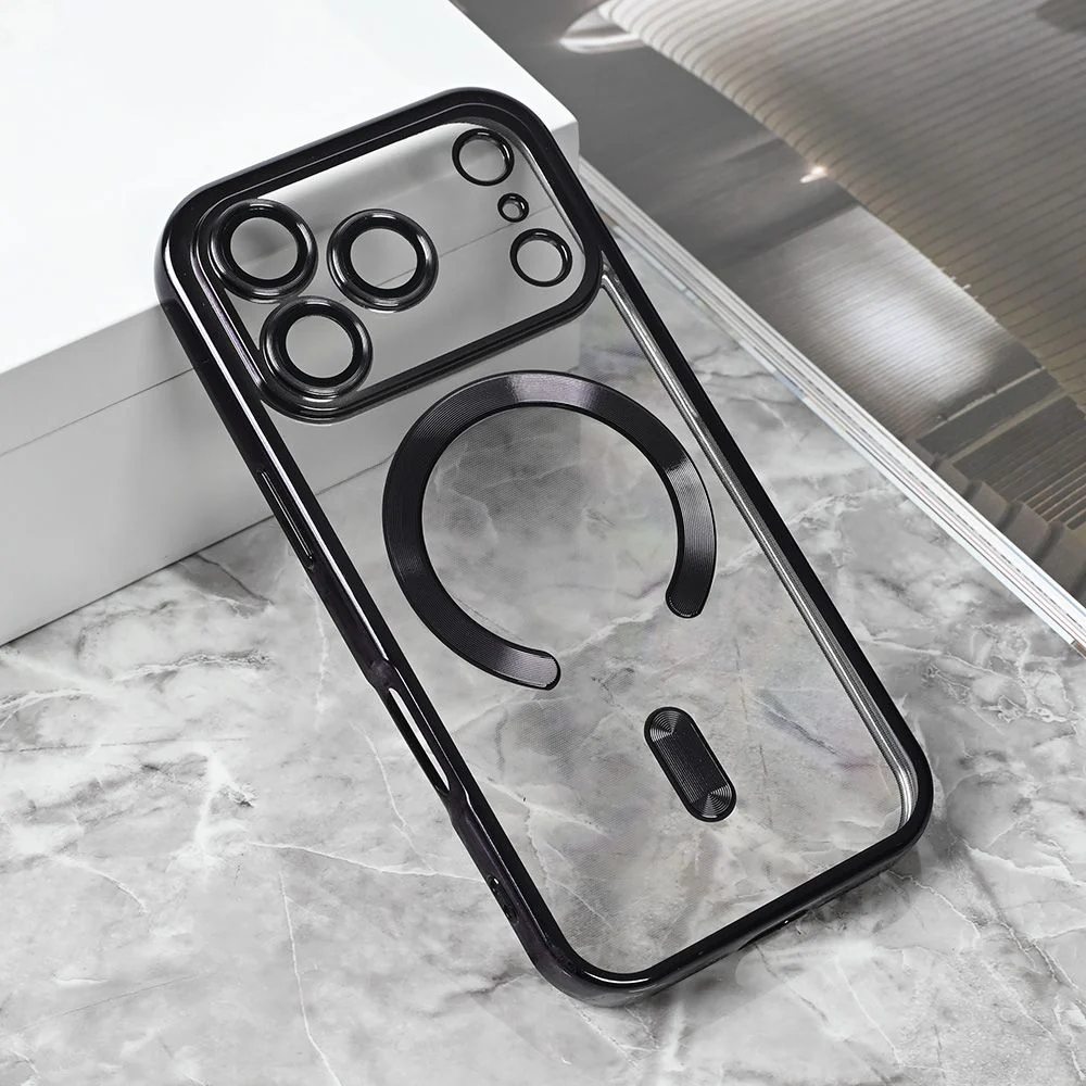 Maska za iPhone 17 Pro 6.3 crna Magsafe Lux