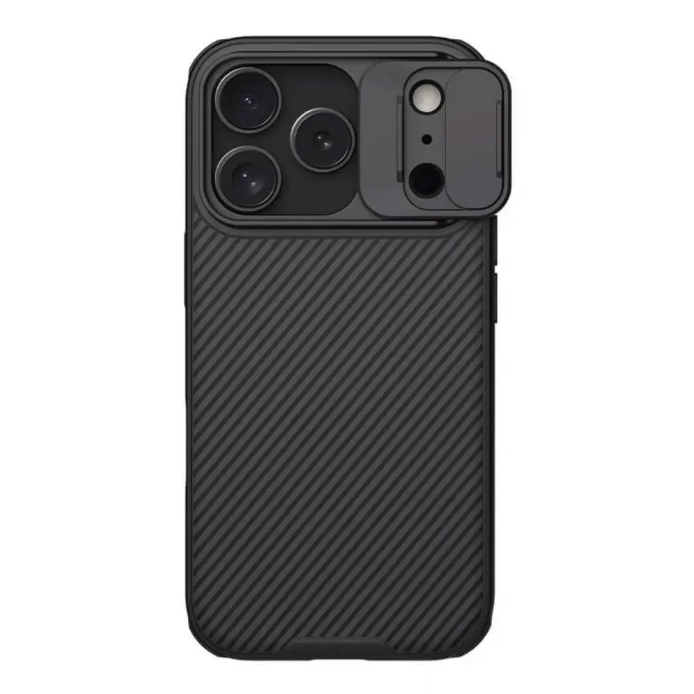 Maska za iPhone 17 Pro 6.3 crna Nillkin CamShield Pro