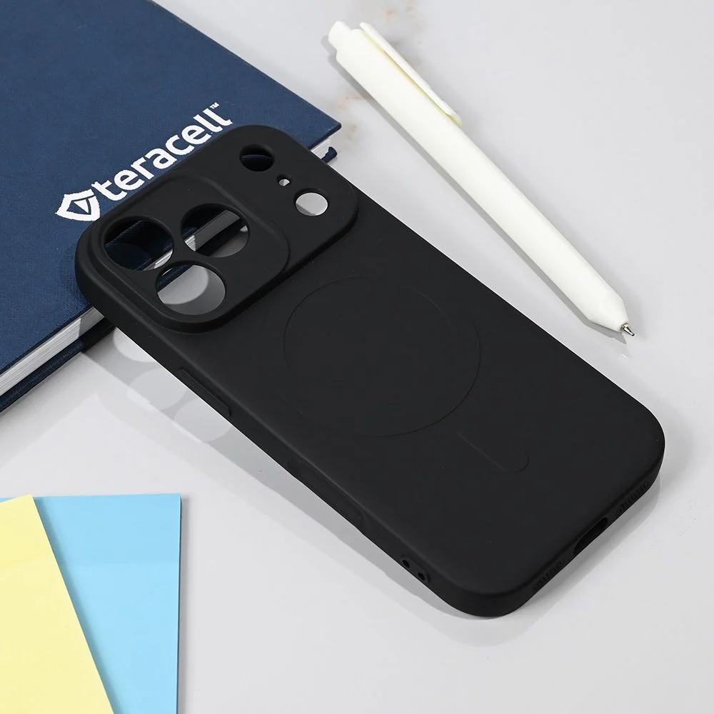 Maska za iPhone 17 Pro 6.3 crna Teracell Giulietta Magsafe