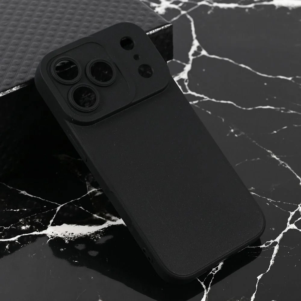 Maska za iPhone 17 Pro 6.3 mat crna Teracell Giulietta