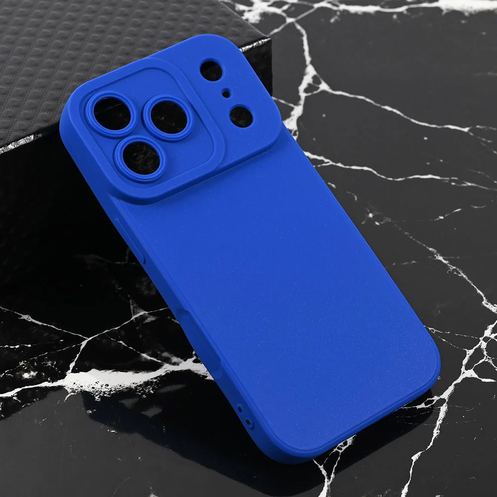 Maska za iPhone 17 Pro 6.3 mat plava Teracell Giulietta