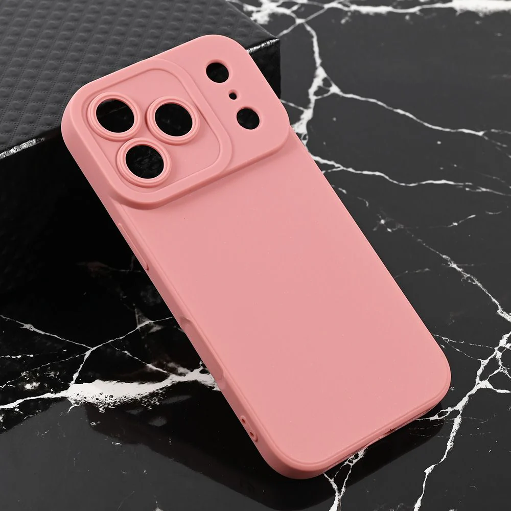 Maska za iPhone 17 Pro 6.3 mat tamno roze Teracell Giulietta