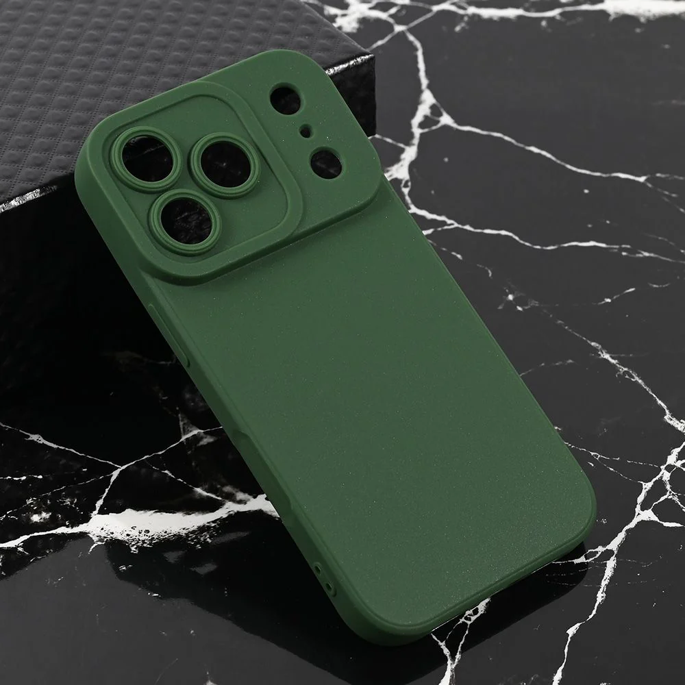 Maska za iPhone 17 Pro 6.3 mat zelena Teracell Giulietta