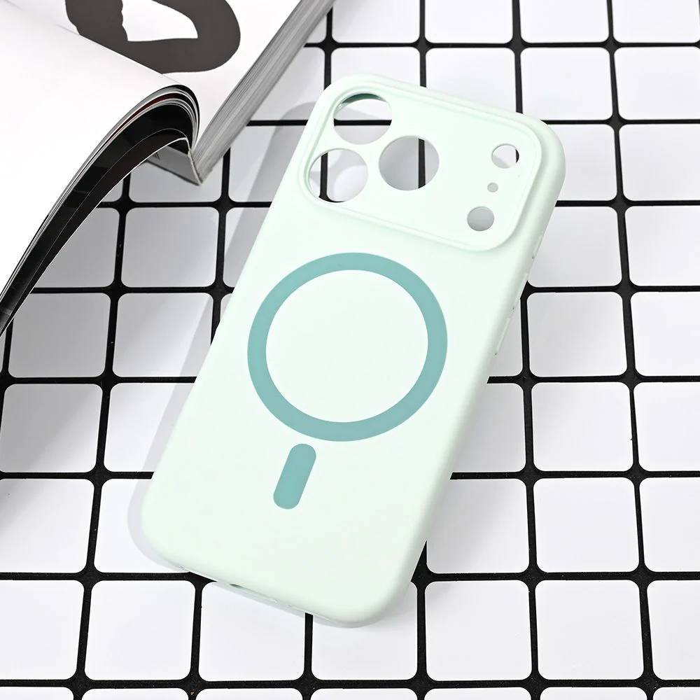 Maska za iPhone 17 Pro 6.3 mint Magsafe Pure color