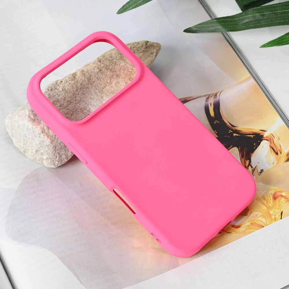 Maska za iPhone 17 Pro 6.3 pink Teracell Soft Velvet