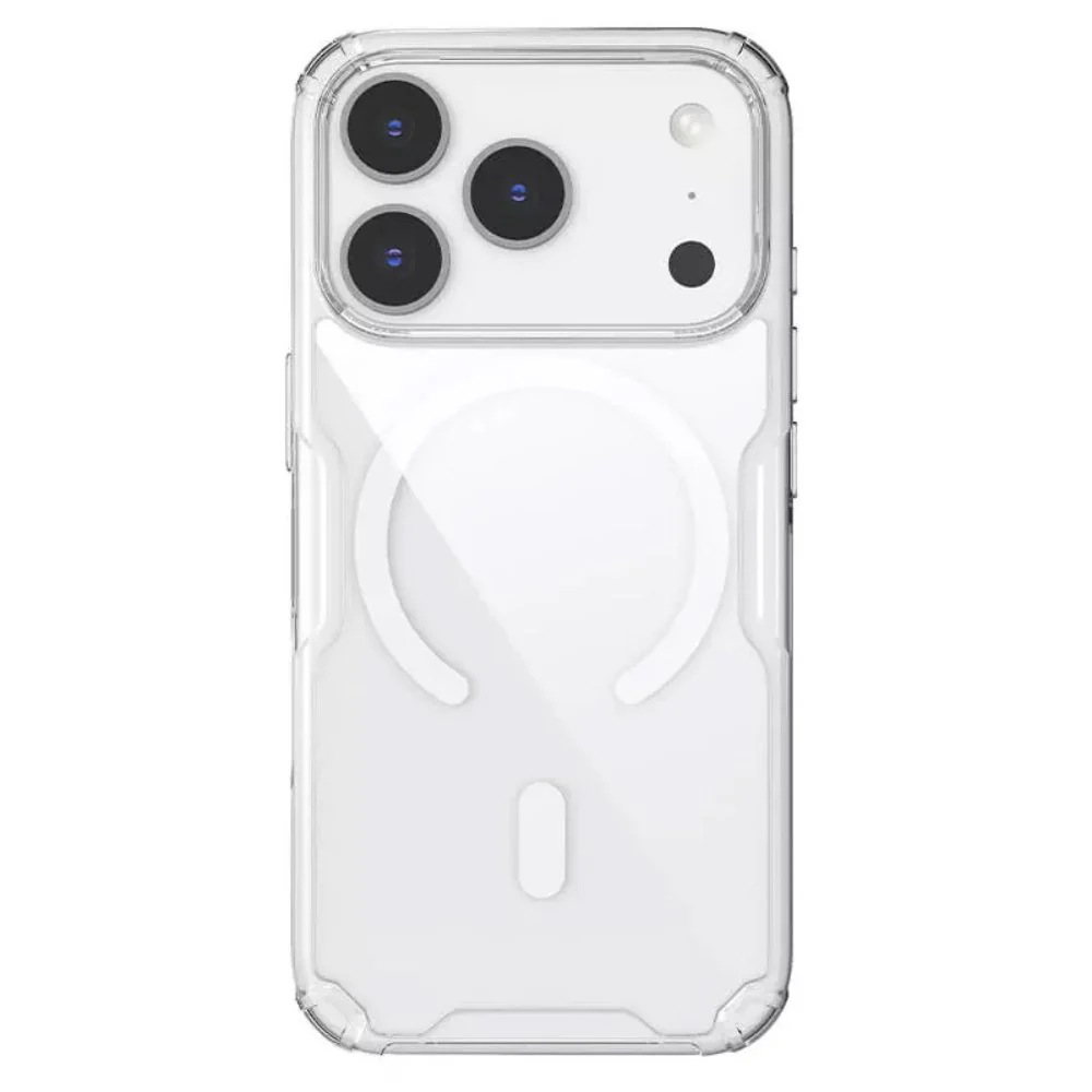Maska za iPhone 17 Pro 6.3 transparent Nillkin Nature Pro Magnetic