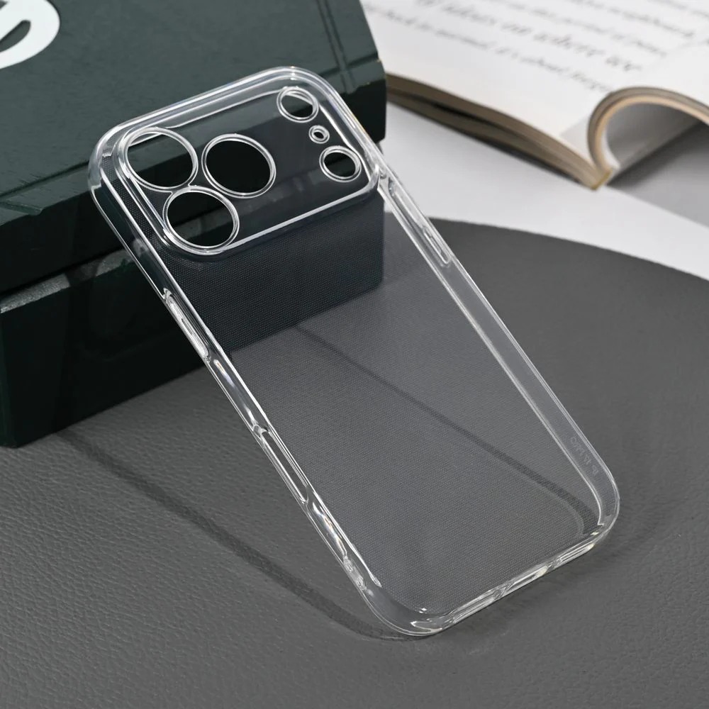 Maska za iPhone 17 Pro 6.3 transparent silikonska Skin