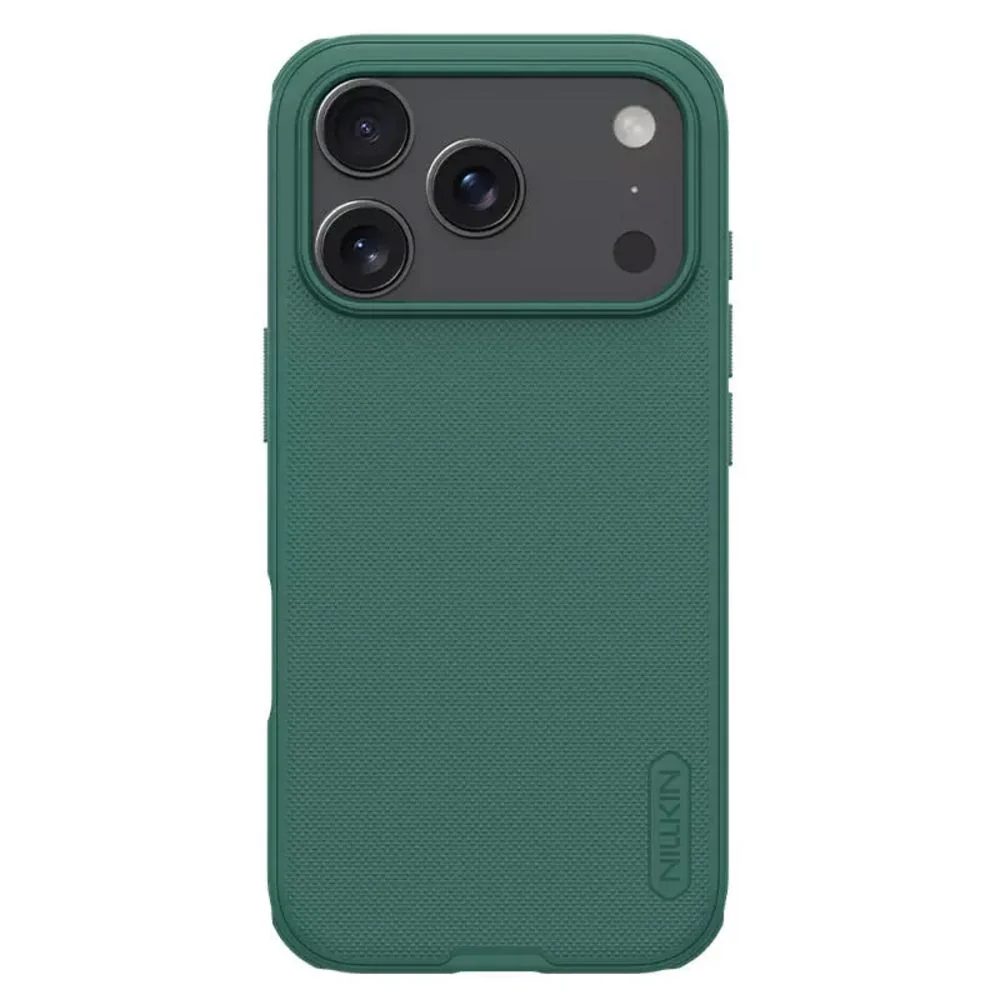 Maska za iPhone 17 Pro 6.3 zelena Nillkin Scrub Pro