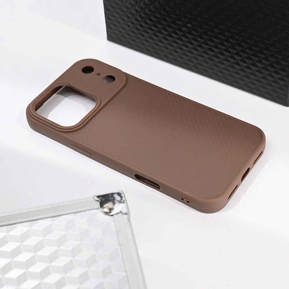 Maska za iPhone 17 Pro Max 6.9 braon Magsafe Kevlar