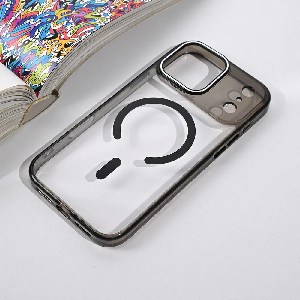 Maska za iPhone 17 Pro Max 6.9 crna Magsafe Color Pop