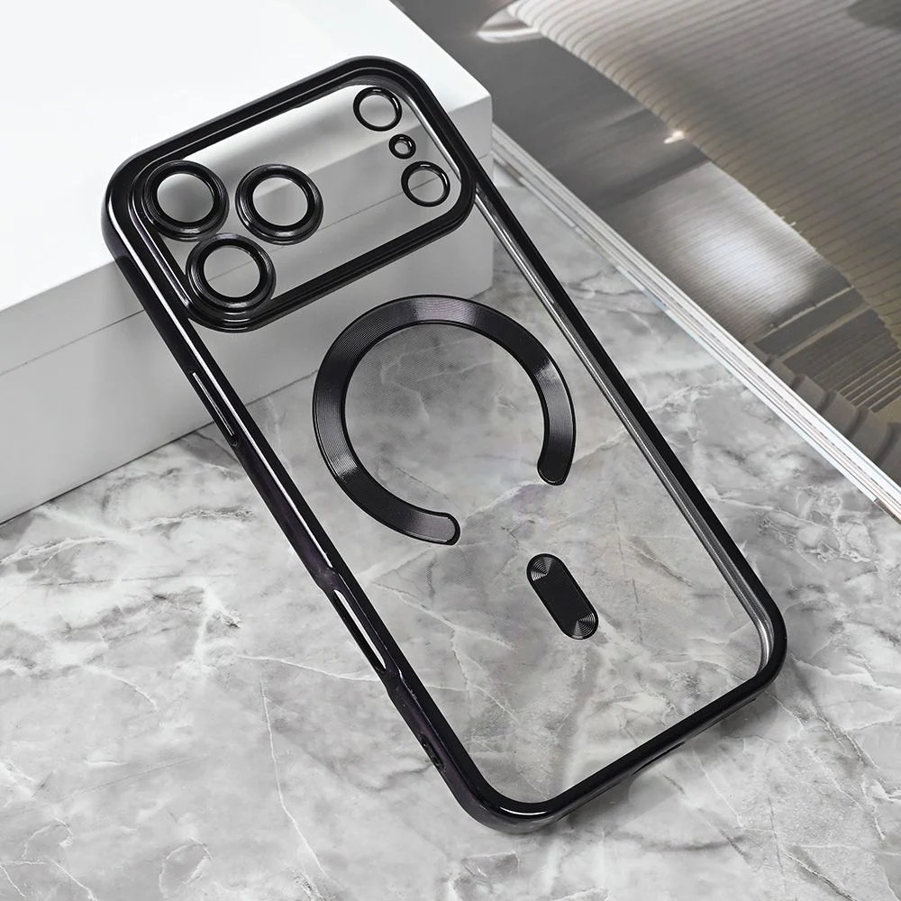 Maska za iPhone 17 Pro Max 6.9 crna Magsafe Lux