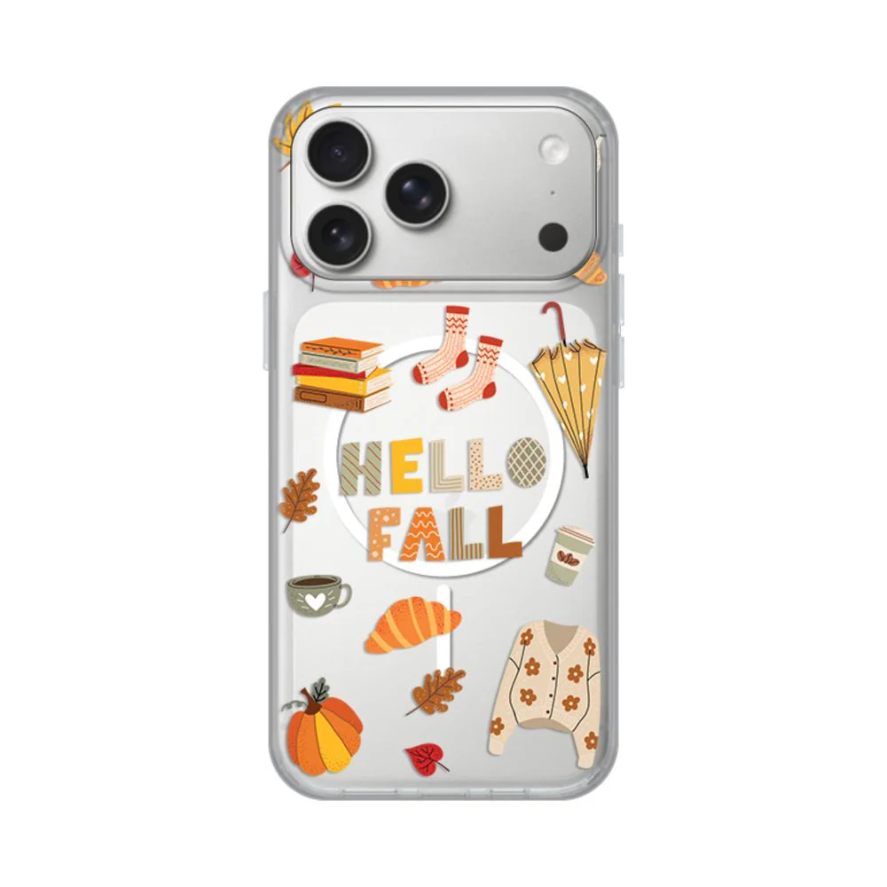Maska za iPhone 17 Pro Max 6.9 Hello Fall Print Magsafe