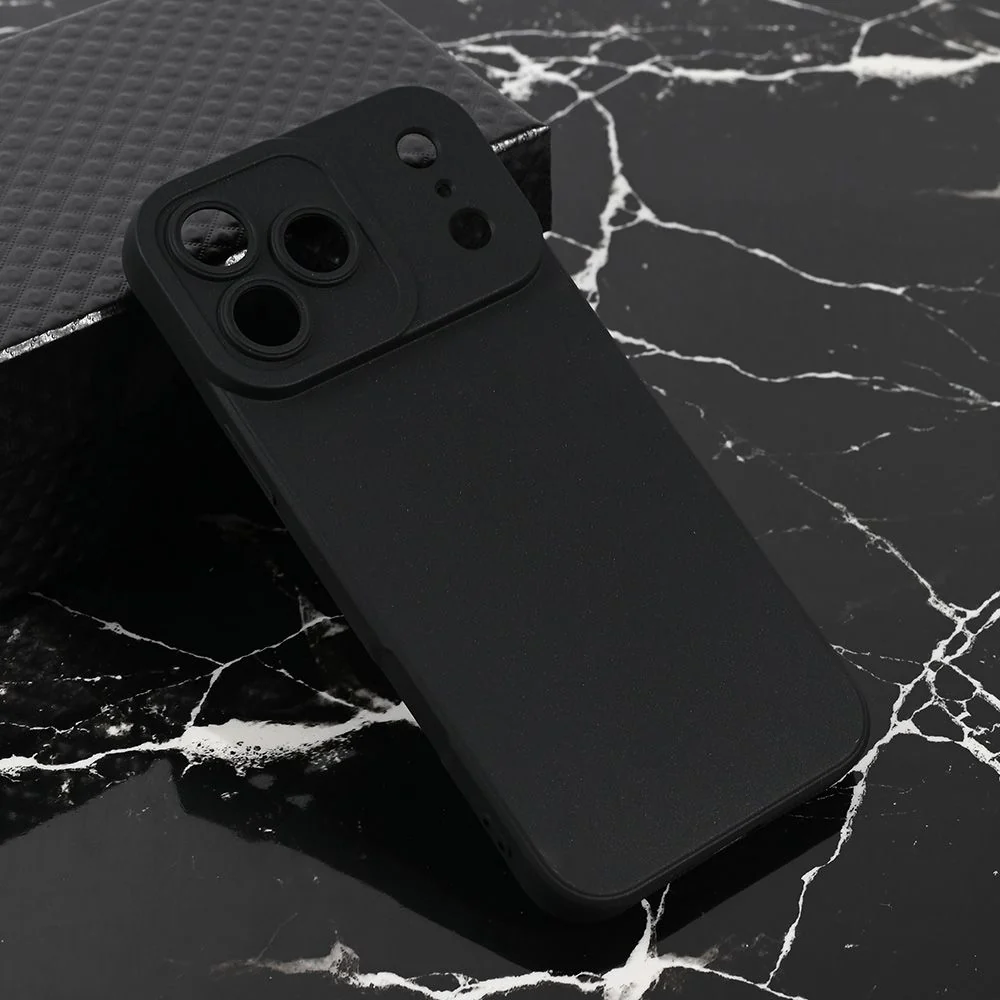 Maska za iPhone 17 Pro Max 6.9 mat crna Teracell Giulietta