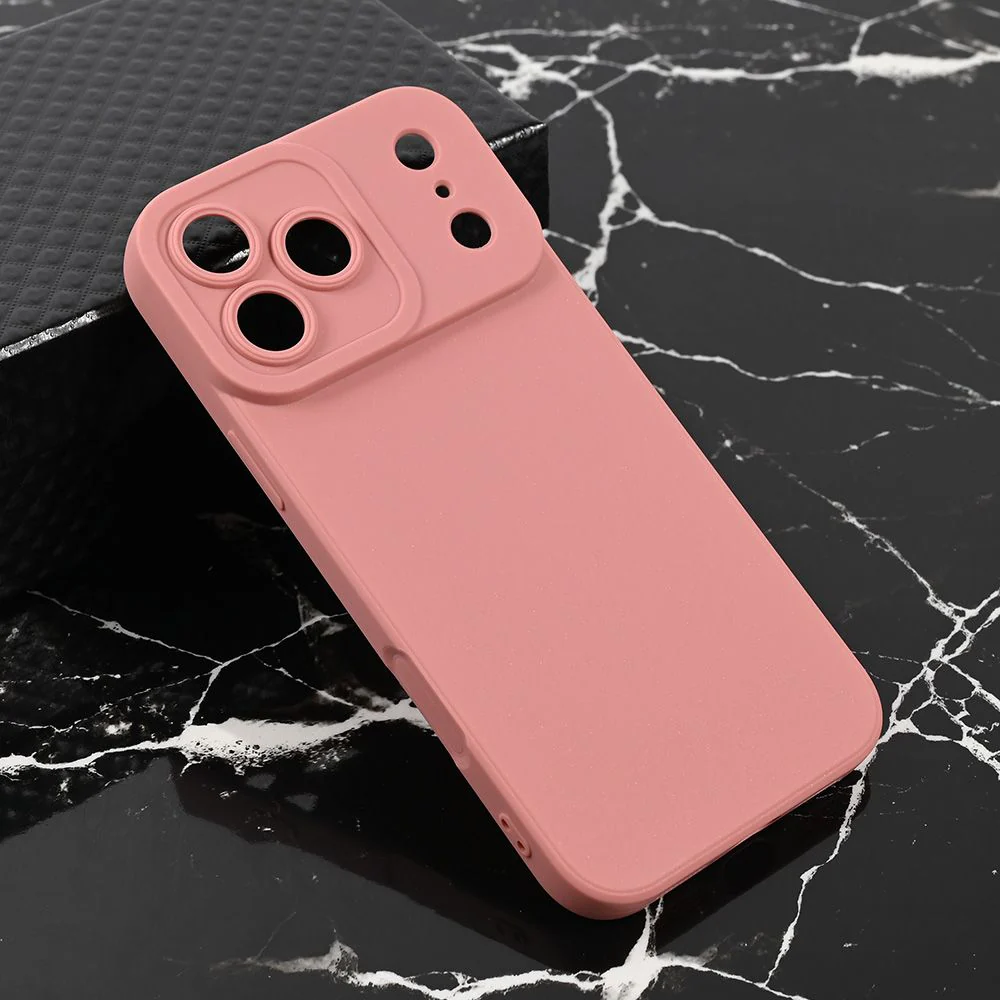 Maska za iPhone 17 Pro Max 6.9 mat tamno roze Teracell Giulietta