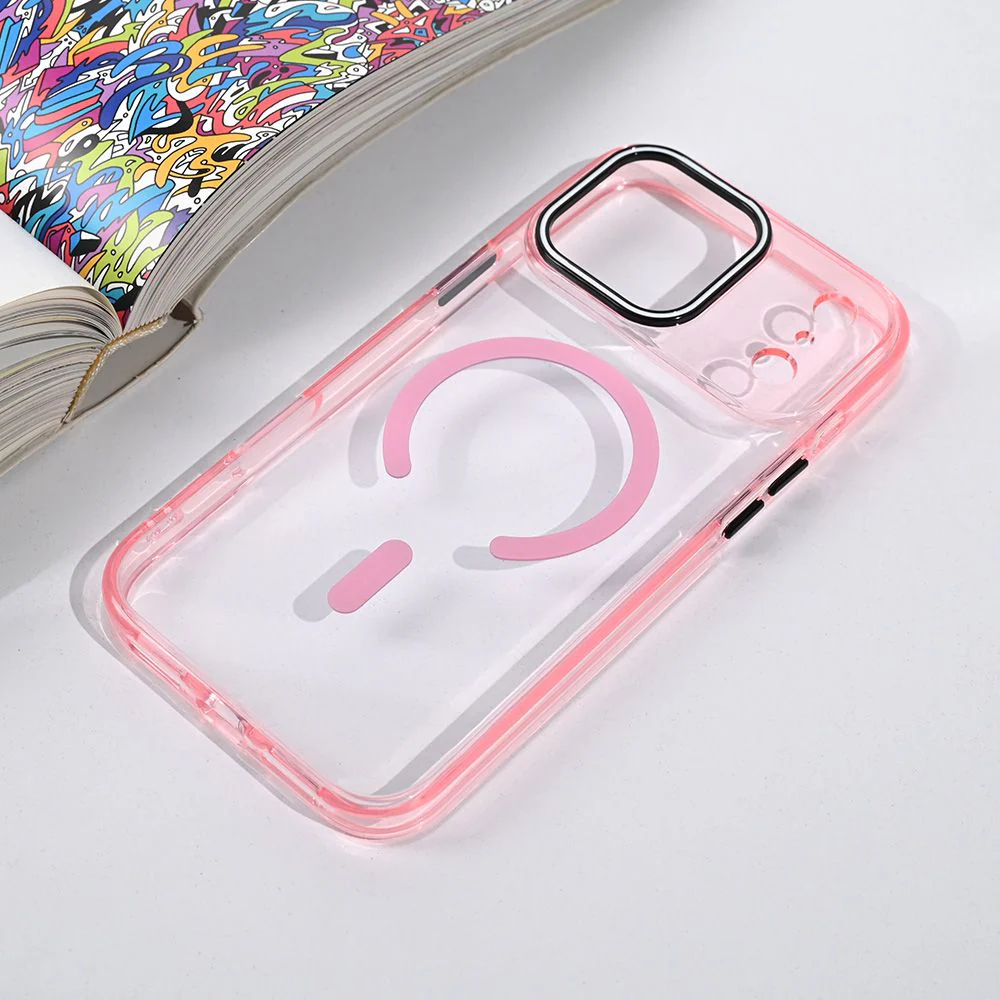 Maska za iPhone 17 Pro Max 6.9 roze Magsafe Color Pop