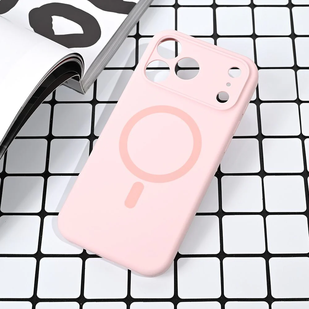 Maska za iPhone 17 Pro Max 6.9 roze Magsafe Pure color