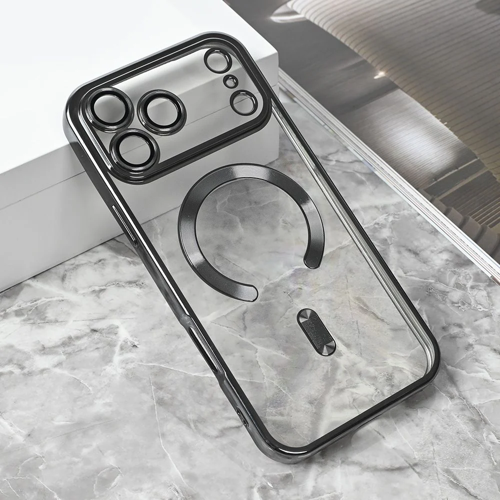 Maska za iPhone 17 Pro Max 6.9 siva Magsafe Lux