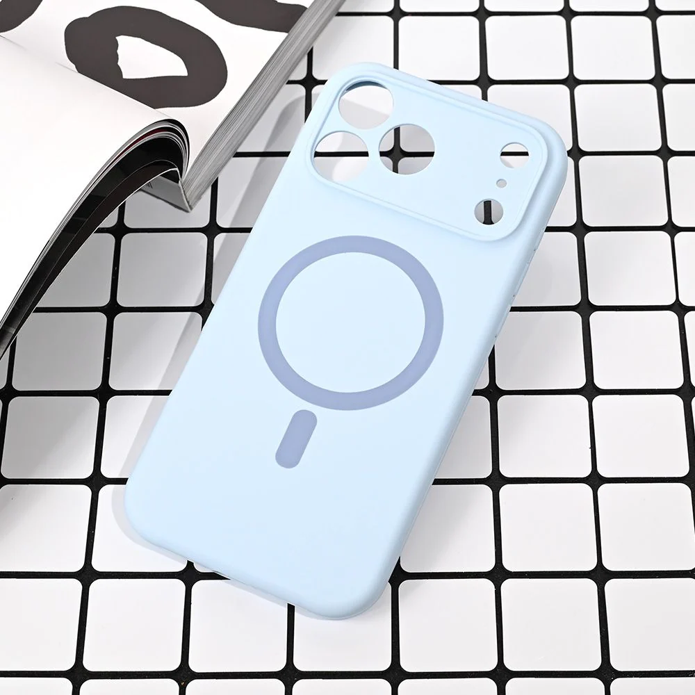 Maska za iPhone 17 Pro Max 6.9 svetlo plava Magsafe Pure color