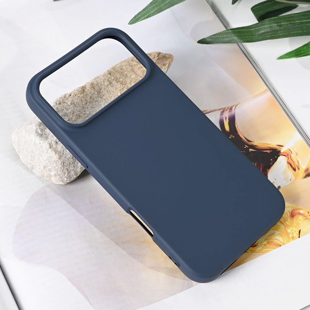Maska za iPhone 17 Pro Max 6.9 tamno plava Teracell Soft Velvet