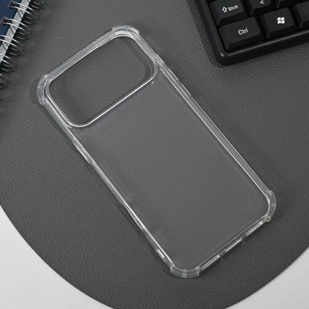 Maska za iPhone 17 Pro Max 6.9 Transparent Ice Cube