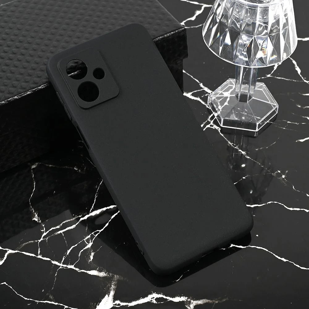 Maska za Motorola Moto G54 mat crna silikonska Ultra Thin