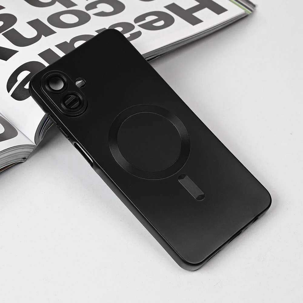 Maska za Samsung A075F Galaxy A07 crna Magsafe Chrome