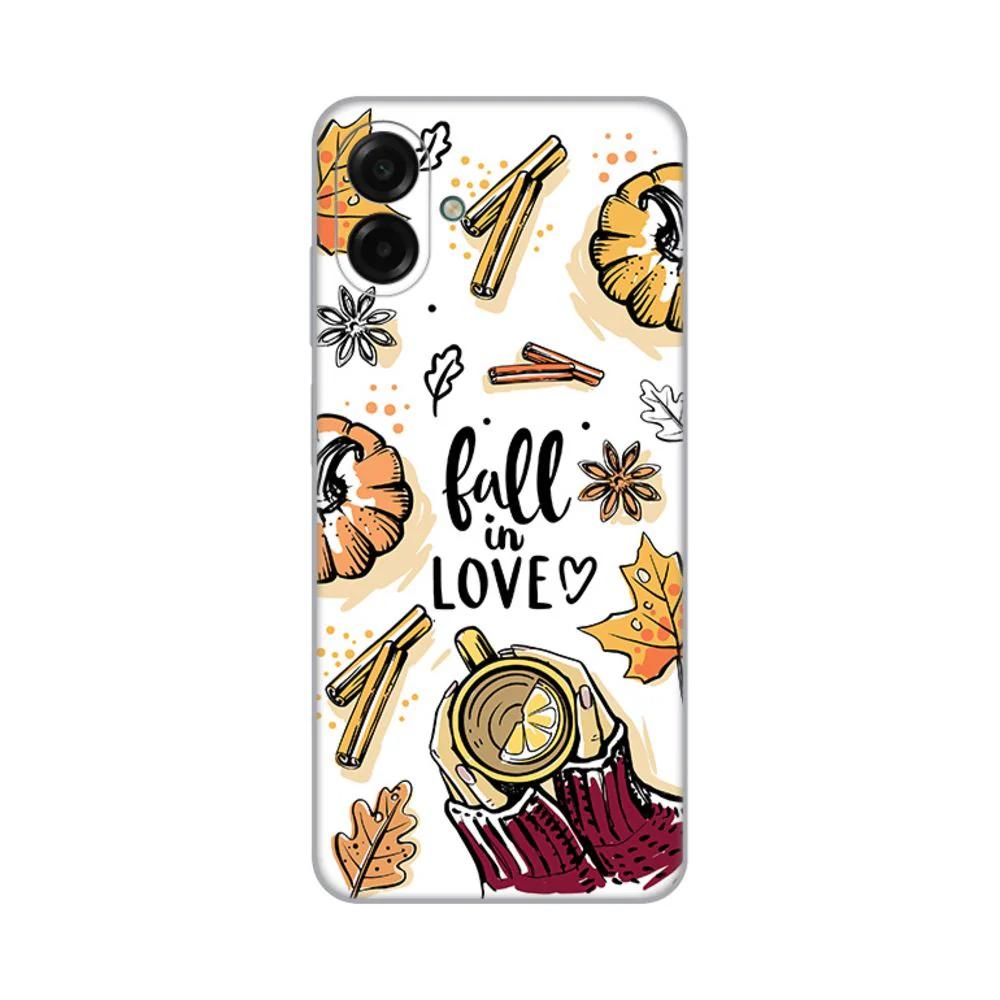 Maska za Samsung A075F Galaxy A07 Fall in Love Silikonska Print