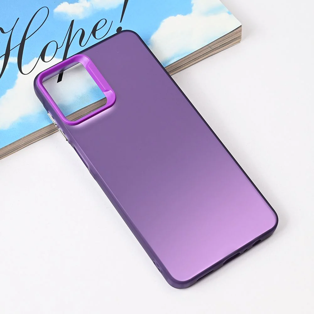 Maska za Samsung A075F Galaxy A07 ljubicasta Clear