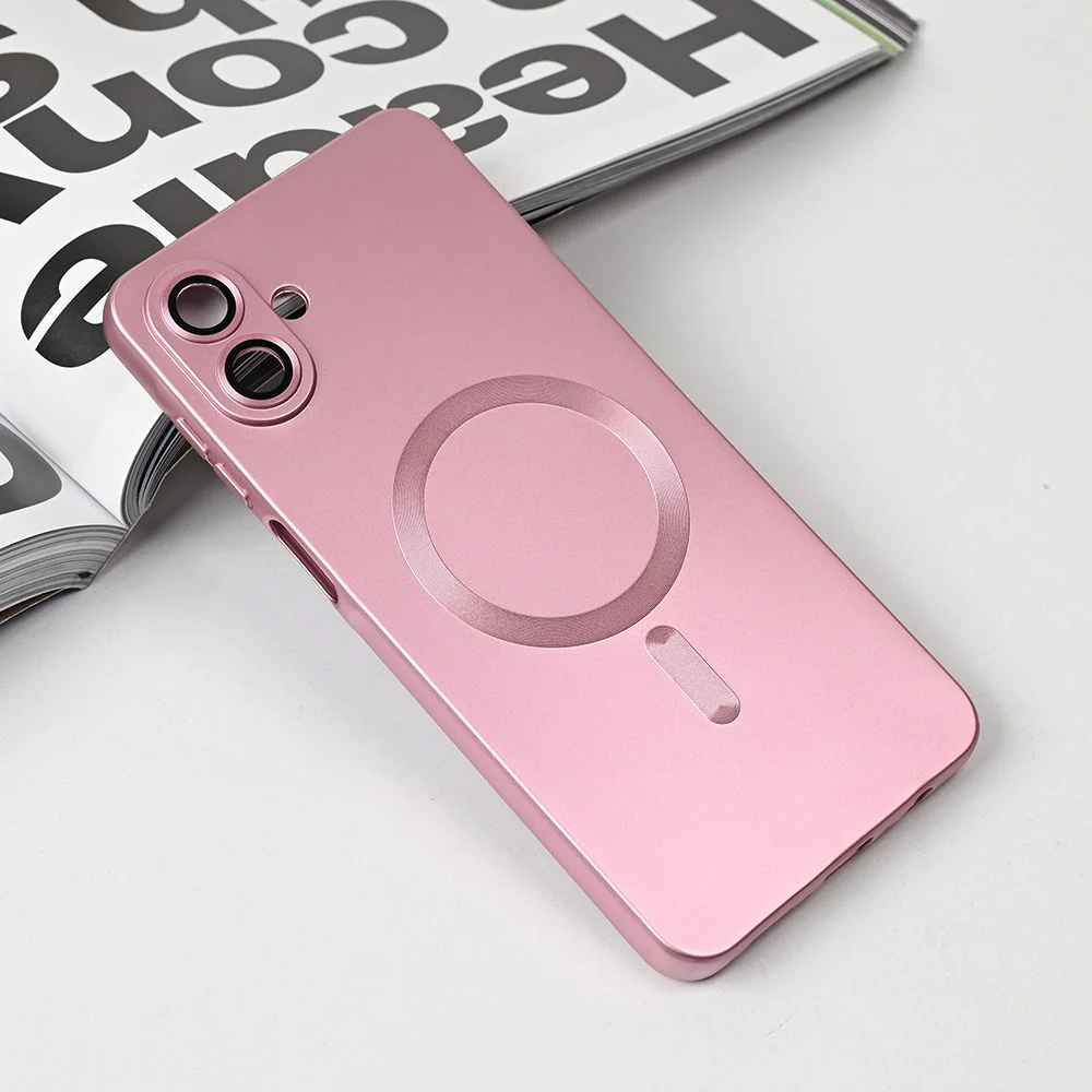 Maska za Samsung A075F Galaxy A07 roze Magsafe Chrome