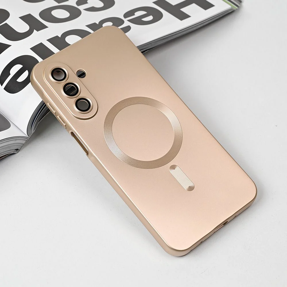 Maska za Samsung A175F Galaxy A17 zlatna Magsafe Chrome