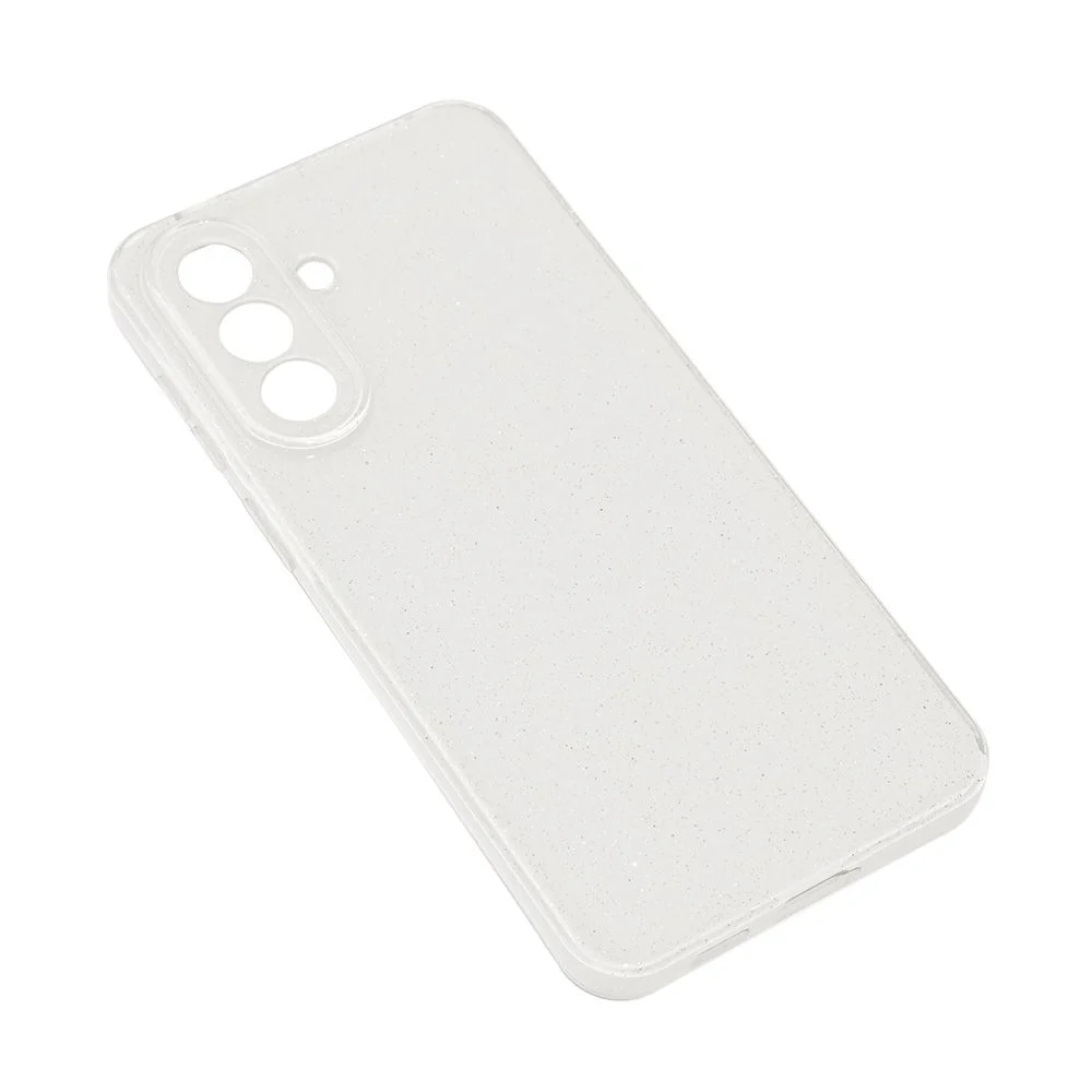 Maska za Samsung A576B Galaxy A57 5G bela Sparkle Dust