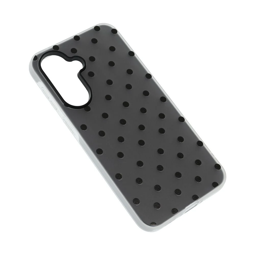 Maska za Samsung A576B Galaxy A57 crna Dotty Pop