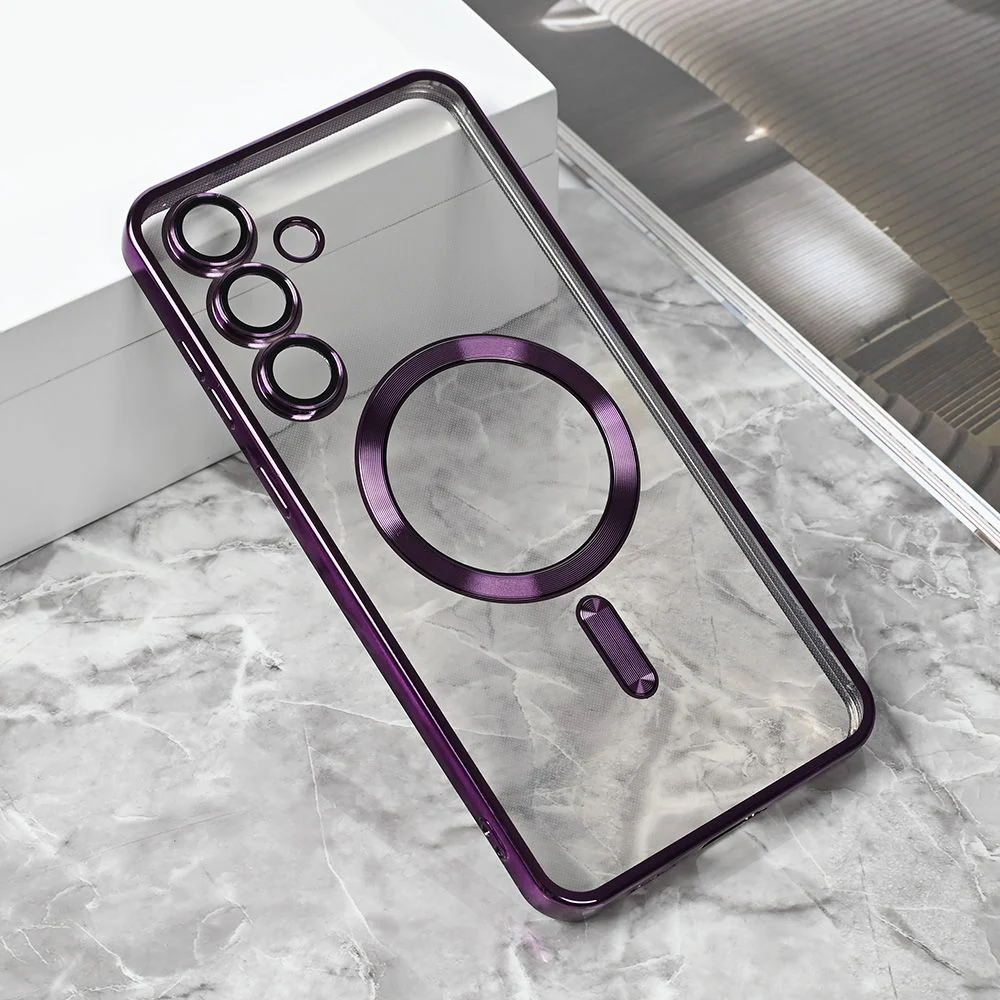Maska za Samsung S731B Galaxy S25 FE ljubicasta Magsafe Lux