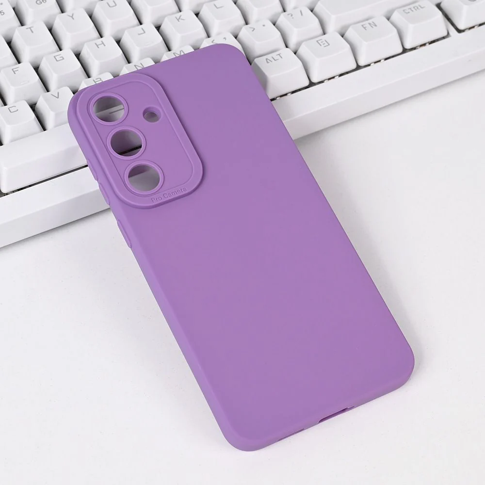 Maska za Samsung S731B Galaxy S25 FE ljubicasta Silikon Pro Camera