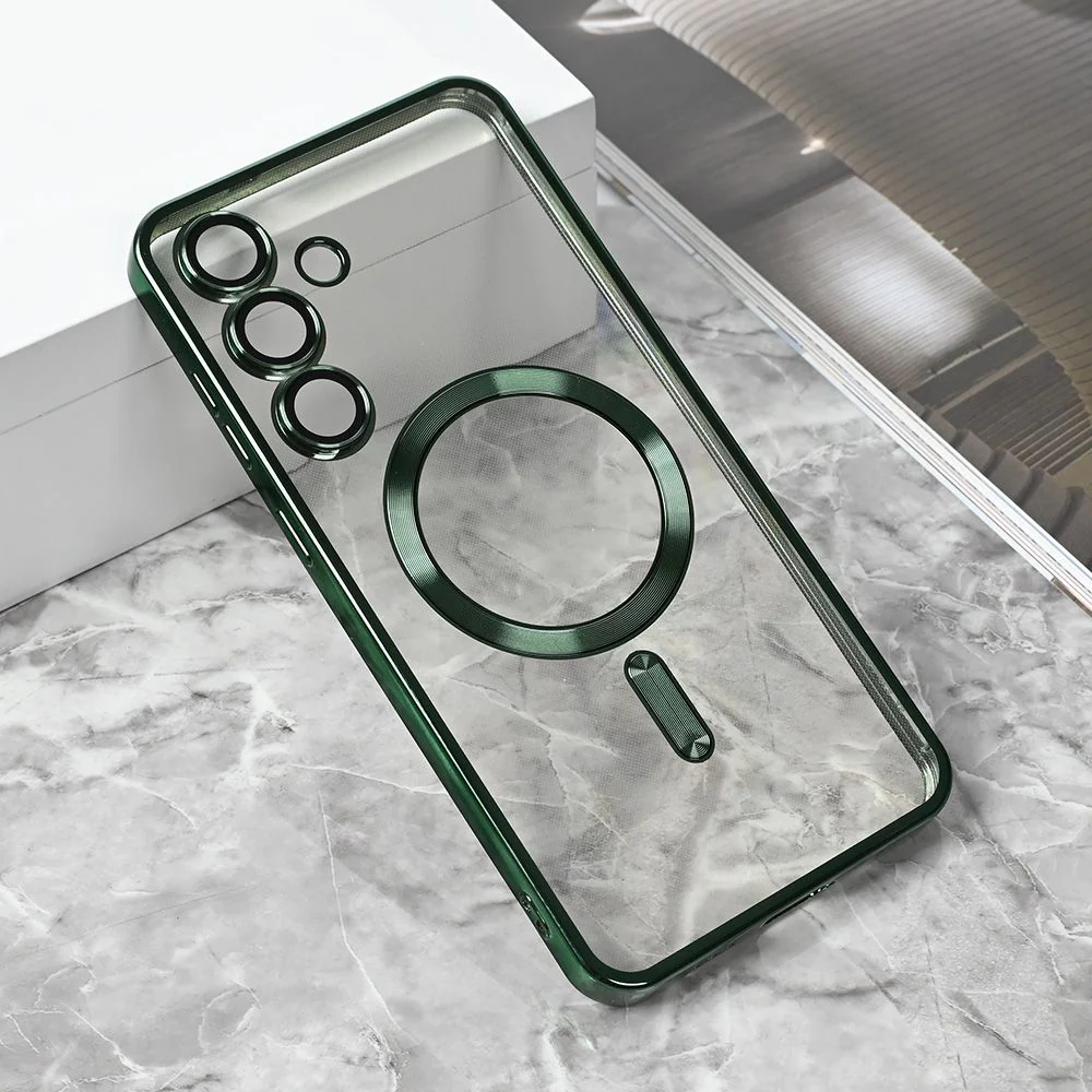 Maska za Samsung S731B Galaxy S25 FE zelena Magsafe Lux