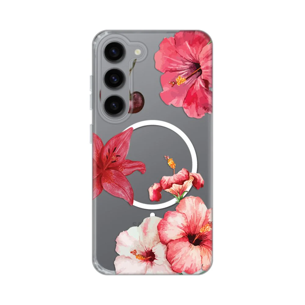 Maska za Samsung S911B Galaxy S23 Hibiscus Print Magsafe