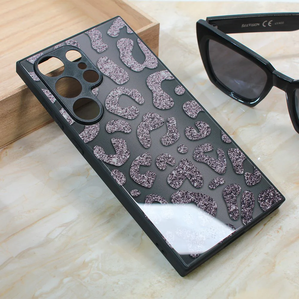 Maska za Samsung S928B Galaxy S24 Ultra crna Shiny glass