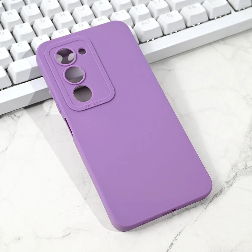 Maska za Xiaomi Redmi 15 4G 171mm ljubicasta Silikon Pro Camera