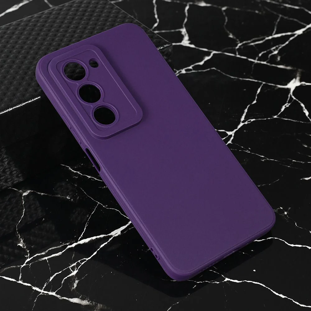 Maska za Xiaomi Redmi 15 4G EU 171mm mat tamno ljubicasta Teracell Giulietta