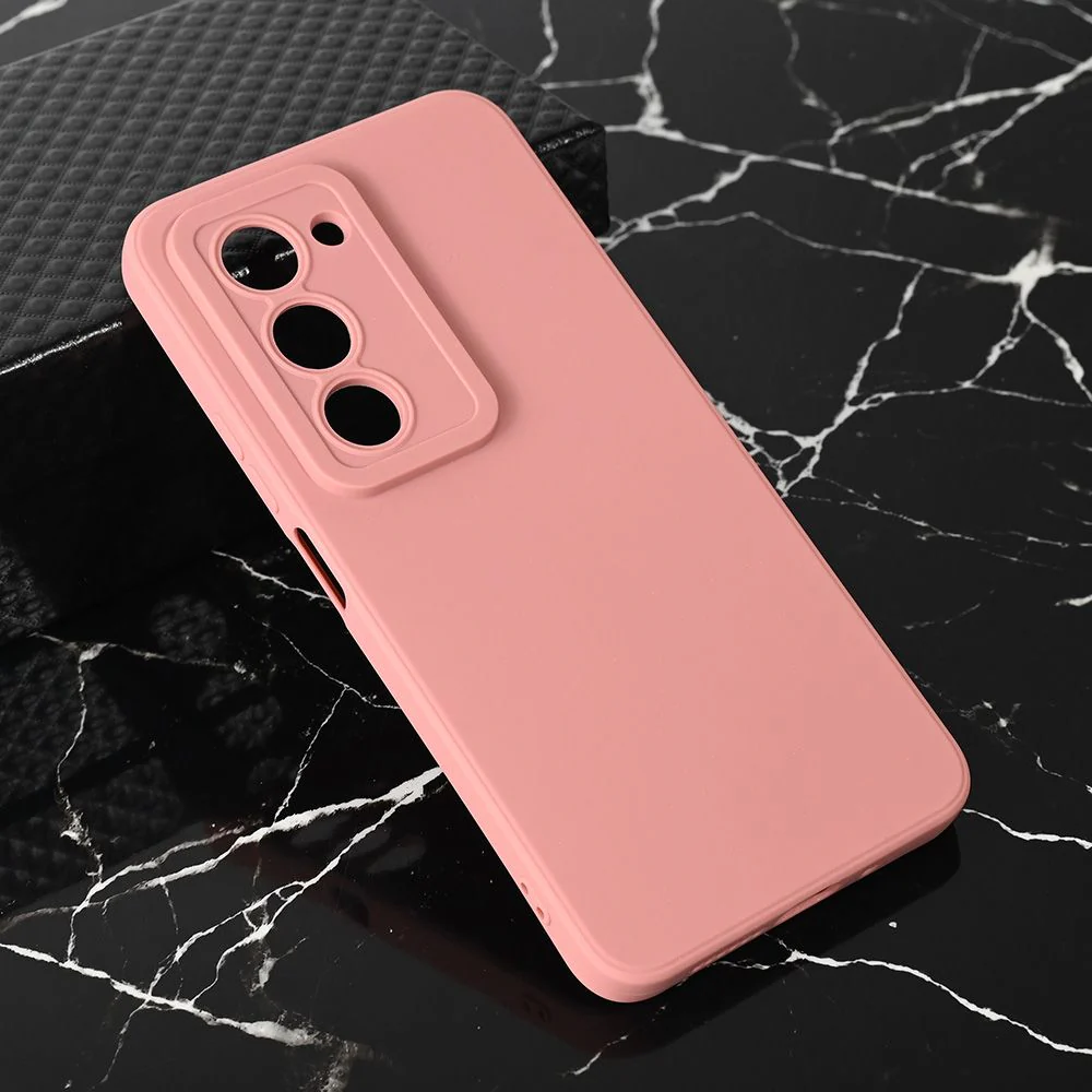 Maska za Xiaomi Redmi 15 4G EU 171mm mat tamno roze Teracell Giulietta