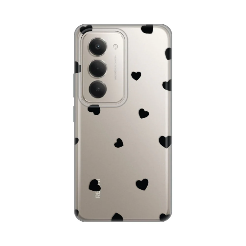 Maska za Xiaomi Redmi 15 4G Hearts Silikonska Print Skin