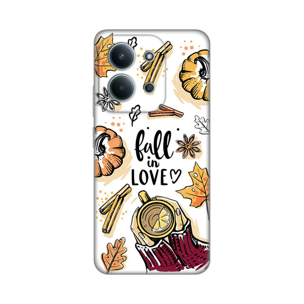 Maska za Xiaomi Redmi 15C 4G Fall in Love Silikonska Print