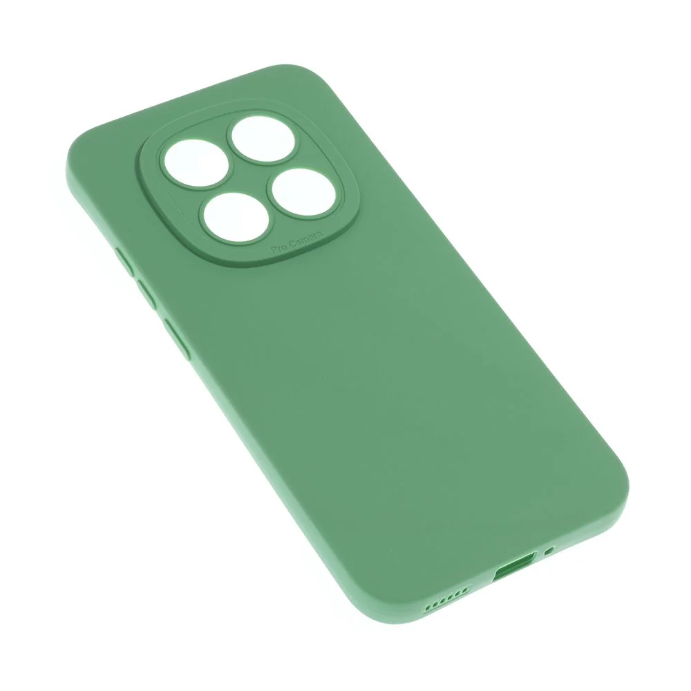 Maska za Xiaomi Redmi Note 15 5G zelena Silikon Pro Camera
