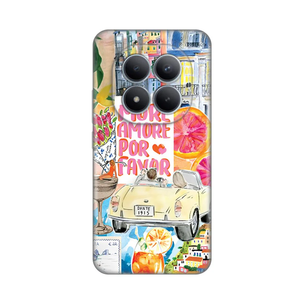 Maska za Xiaomi Redmi Note 15 Pro Plus 5G More Amore Silikonska Print
