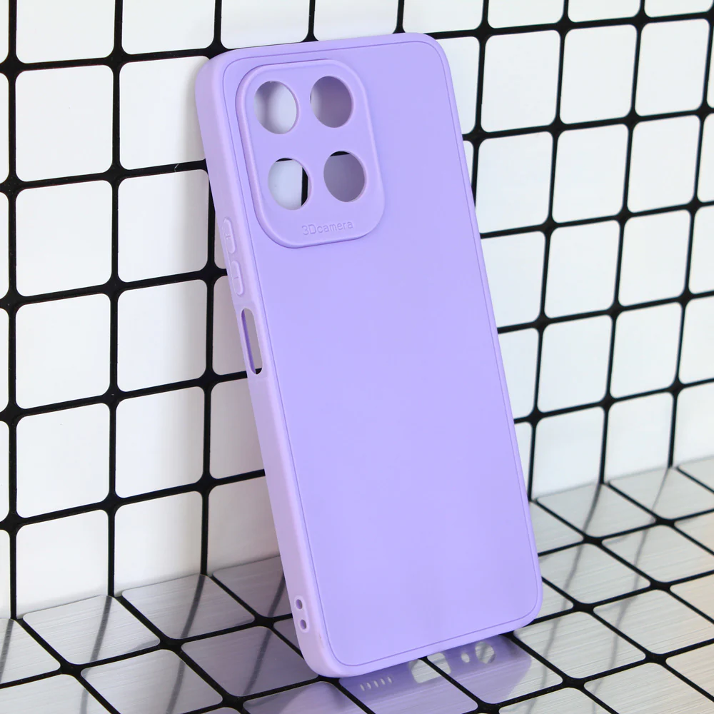 Torbica 3D Camera za Honor X6A ljubicasta
